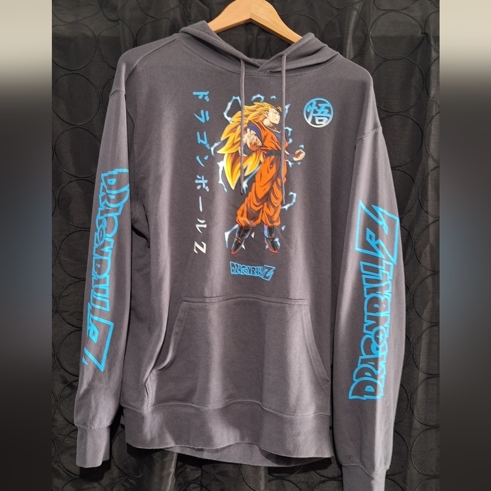 Dragon Ball Z Gray Hoodie